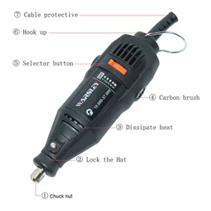 Dremel Стильная Новинка 180 Вт Мини дрель мини-мельница шлифовальный станок гравировка ручка электрическая дрель DIY дрель+ электрическая стойка вращающийся инструмент