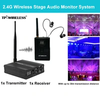 tp wireless in ear monitor system 2 4ghz professional digital stage audio stage music ear return stage