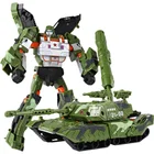 Вэй Цзян крутые игрушки трансформации мальчик танк военная модель аниме экшн фигуры динозавров робот автомобиль фильм 4 Классическая Детская игрушка подарок