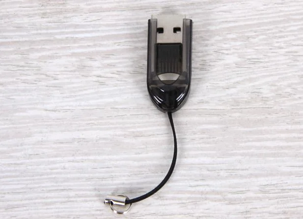 Изысканный портативный USB 2.0 Mini Micro SD TF Флэш-Памяти MicroSD Карта Sd Чтения Адаптер для