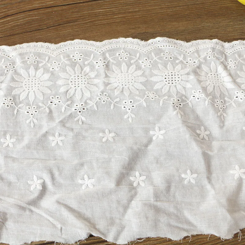 22cm 2yard 22 см 2 ярдов кружева отделка ленты DIY одежды головной убор оберточная ткань материалы - Цвет: 22cm 2yard