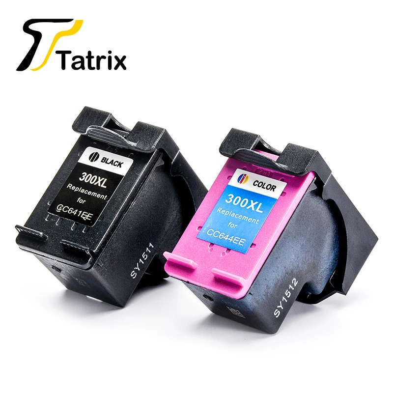 Чернильный картридж Tatrix для HP300 HP300XL CC641E CC644E HP DeskJet F2560 F2568 F4280 4288|ink cartridge|ink cartridge for