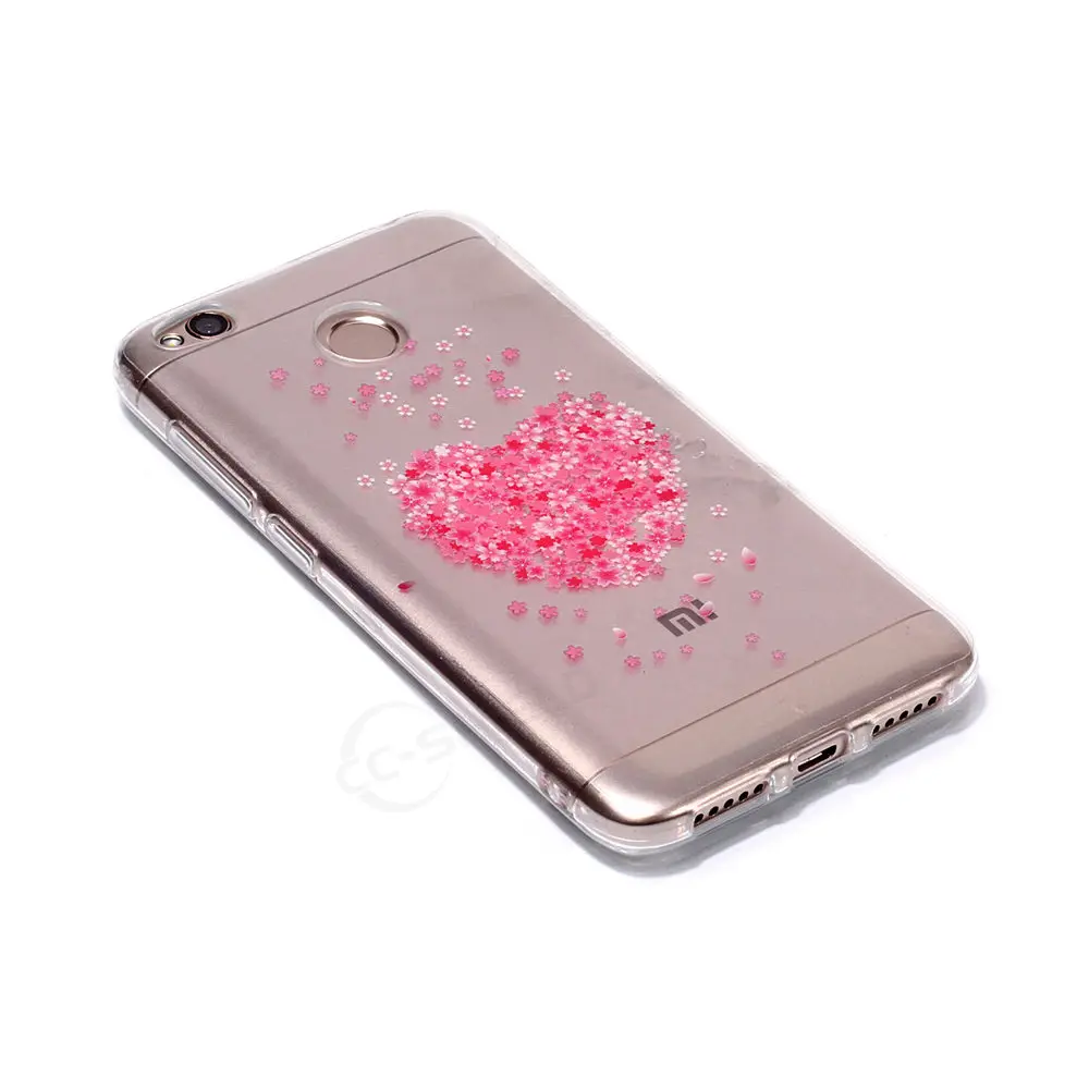 TPU Soft Case for Xiaomi Redmi 4X 4 X Redmi4X Painting Phone X4 Red mi Redmi4 Silicone Cover |