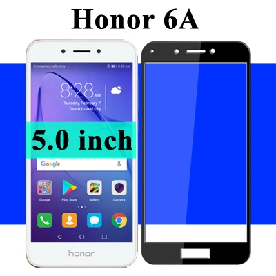 For huawei honor 6a Honor 6c Pro Защитное стекло для huawei 6a защита экрана 6x Honer 6 A C X Закаленное C6 Honor6a Броня 6cpro дисплей A6 полный X6 - Цвет: For huawei honor 6a