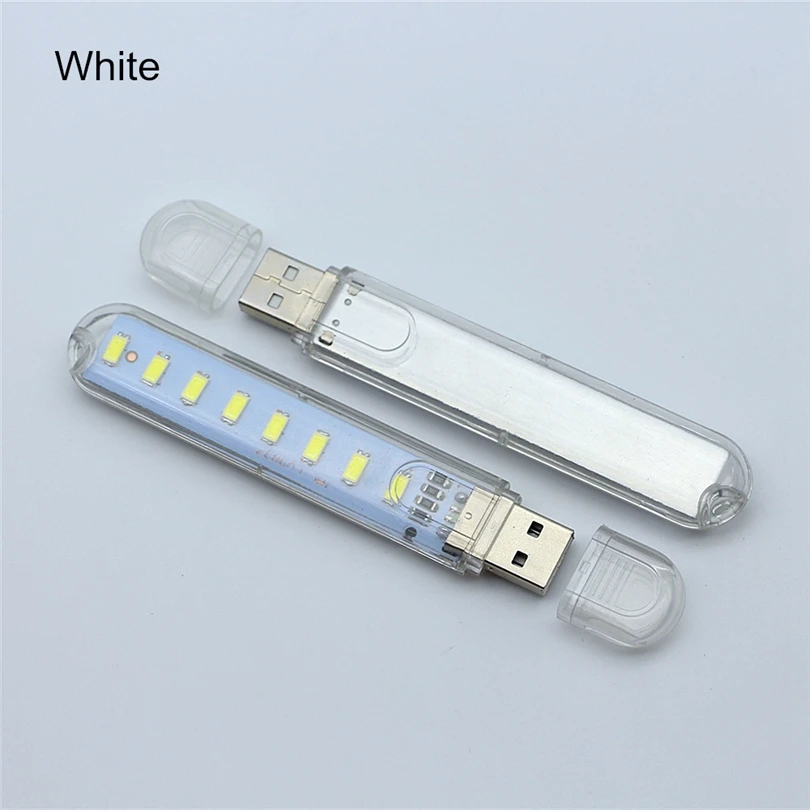 5 шт., Мини, 5 В, USB светодиодный светильник, настольная лампа, светильник-вспышка, Портативный Ночной светильник для внешнего аккумулятора, ПК, ноутбука, кемпинга, чтения книг, светильник