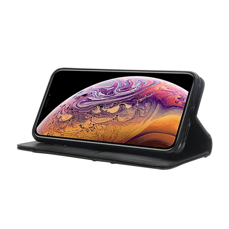 Модный чехол для iPhone Xs Max XR X 6 6s 7 8 Plus из искусственной кожи с откидной подставкой