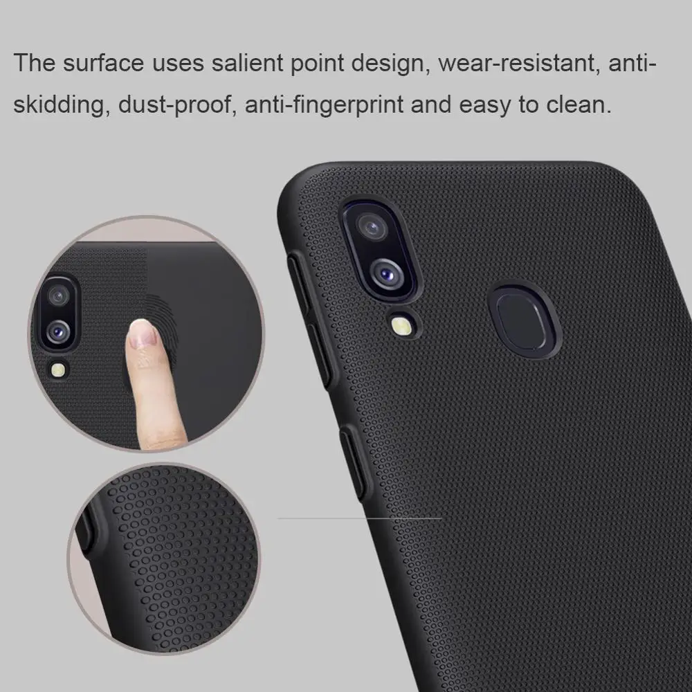 Чехол для Samsung Galaxy A40 NILLKIN Super Frosted Shield задняя крышка A60/M40 в розничной упаковке|Сумки