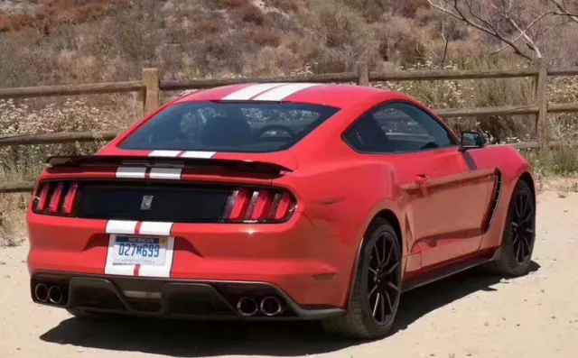 Спойлер для ford mustang coupe 2 door GT350 стильный спойлер из АБС пластика заднего крыла