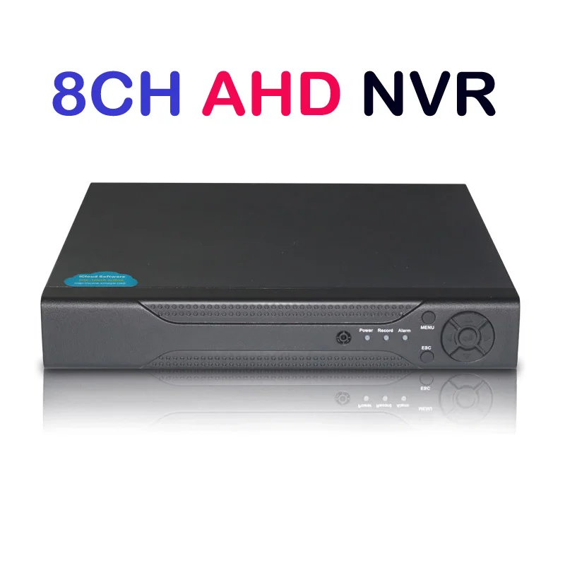 5 МП H.264 8*5 м @ 12fps(AHD) 4*4 15fps камеры видеонаблюдения Hi3520D XMeye DVR 8 каналов в 1
