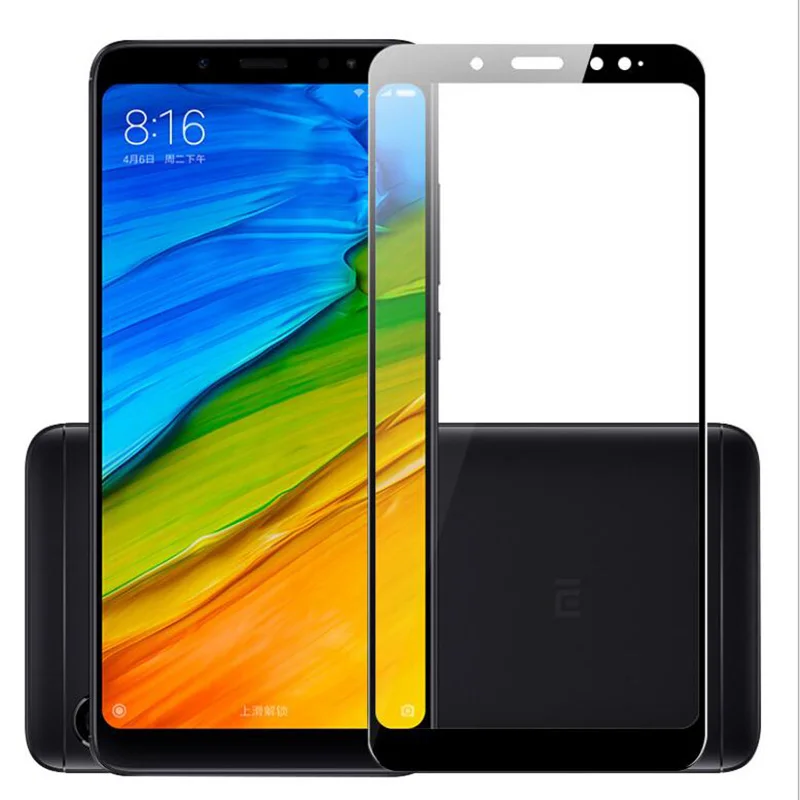 Закаленное 3d-стекло с полным покрытием для Xiaomi Redmi Note 5 Pro Защитная пленка экрана