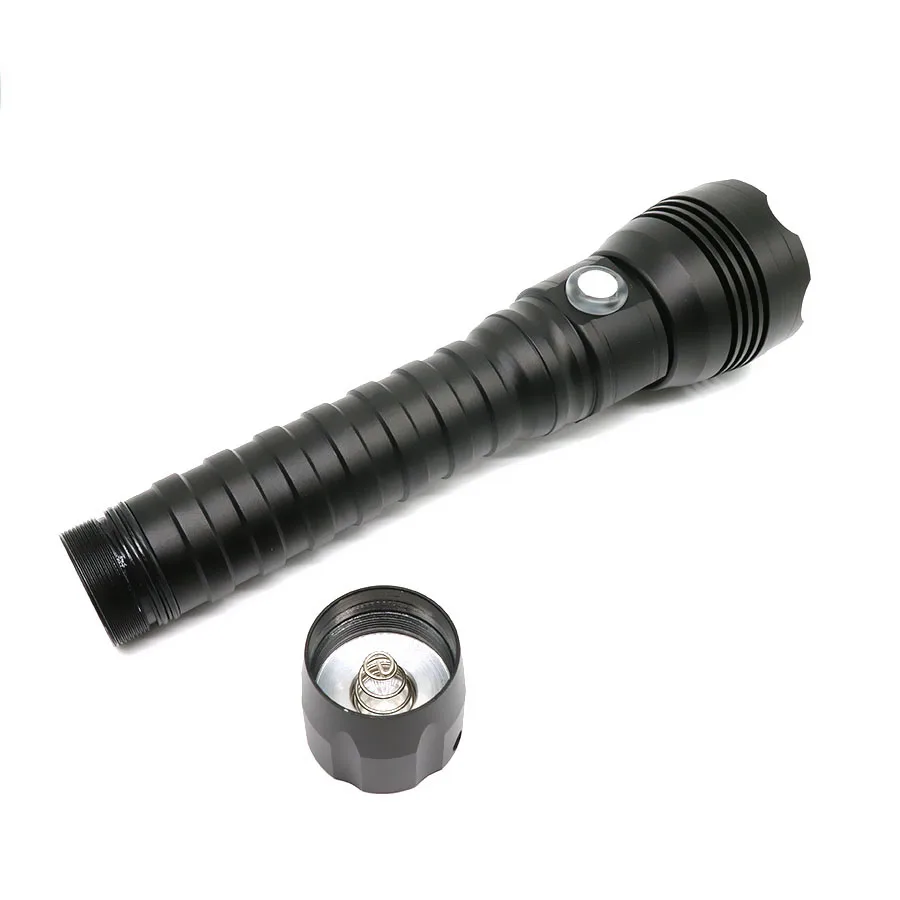 Фото Яркий светодиодный фонарик для дайвинга CREE XHP70 тактический Подводный фонарь Яркий светодиодный фонарик для дайвинга CREE XHP70 тактический Подводный фонарь