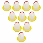 Питьевой фонтан для цыплят, 10 комплектов, 1 кг, кормушка для животных, птиц, птиц, кормушка для цыплят