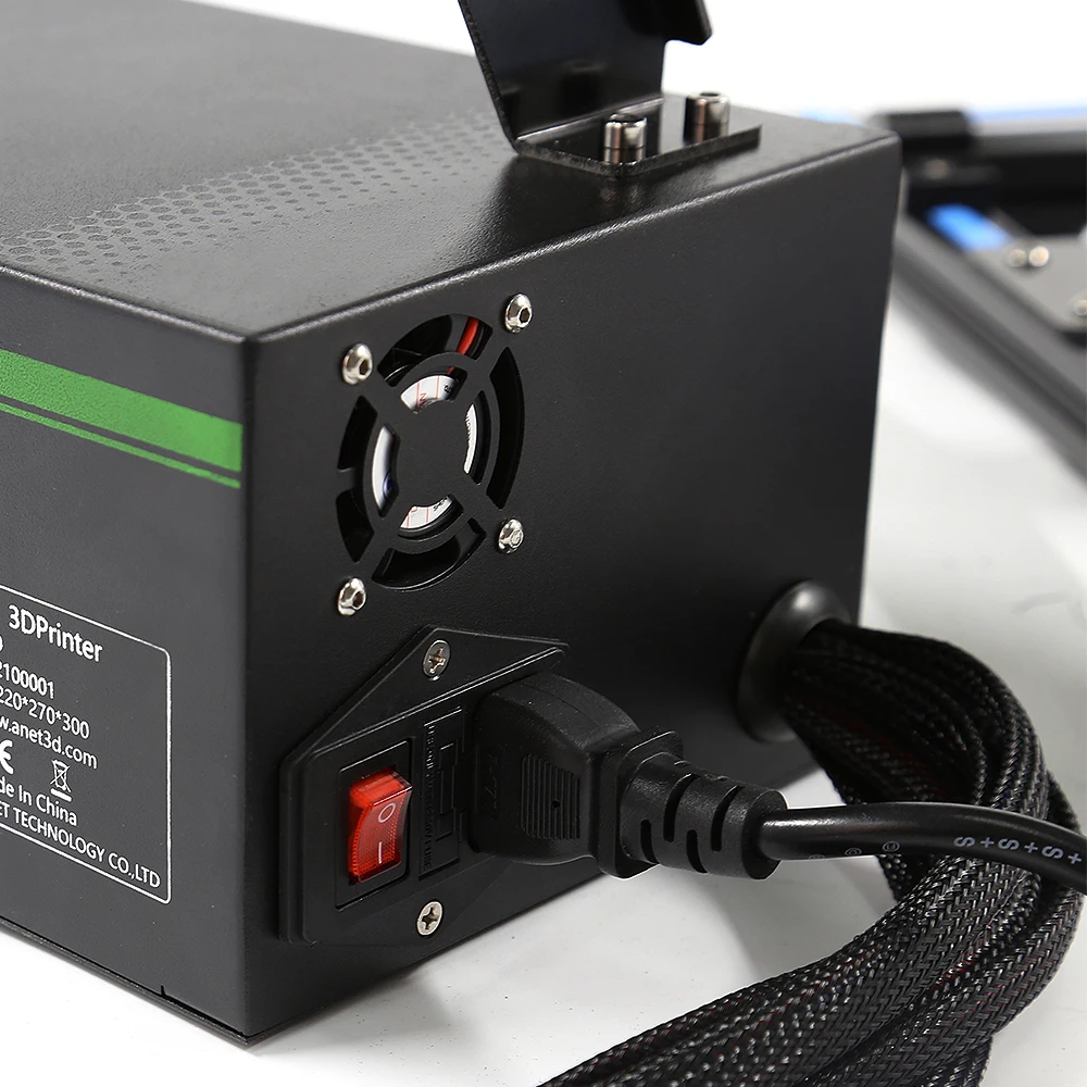 E10 3D-принтеры Модернизированный Высокое качество экструдер плюс Размеры LCD12864 Настольный CheapPrice Полный металлический каркас 3D-принтеры комплект impressora 3d