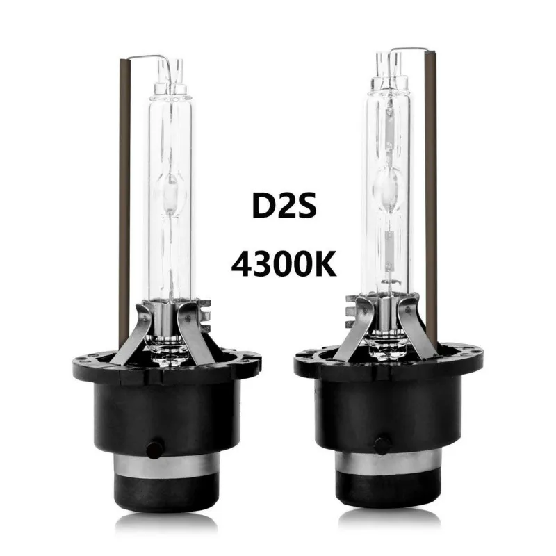 2 шт. D2S ксеноновых фар Высокопрочная конструкция 4300K 6000K 8000K автомобилей головной