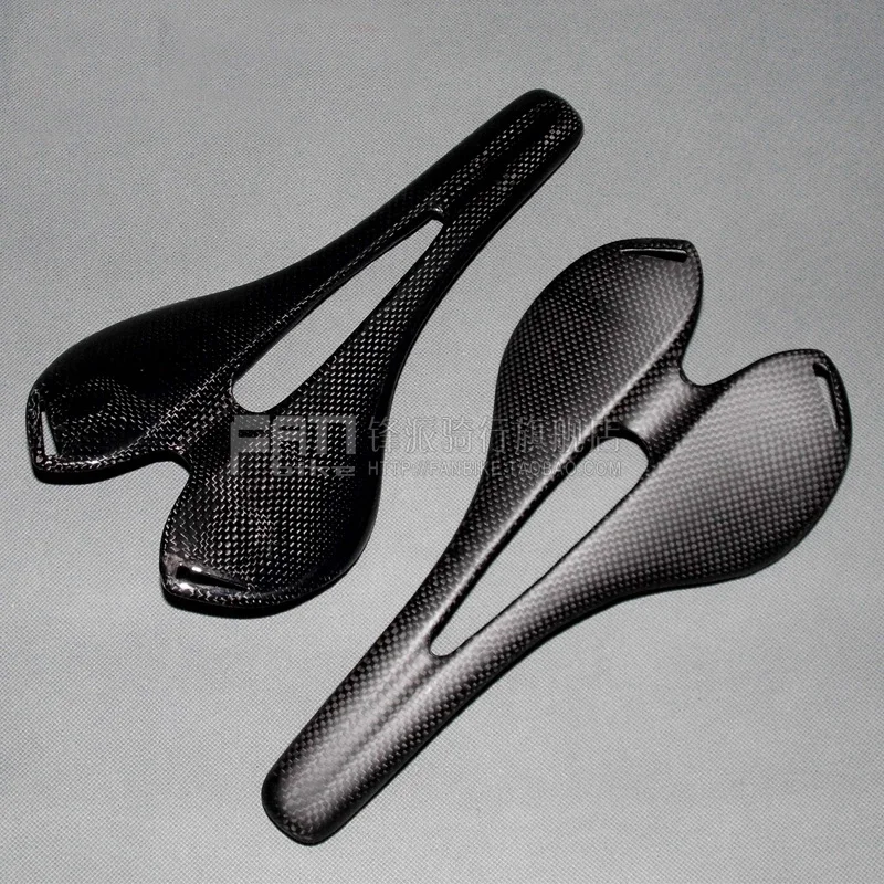 Велосипедное седло без логотипа 3K полностью из углеродного волокна MTB дорожный