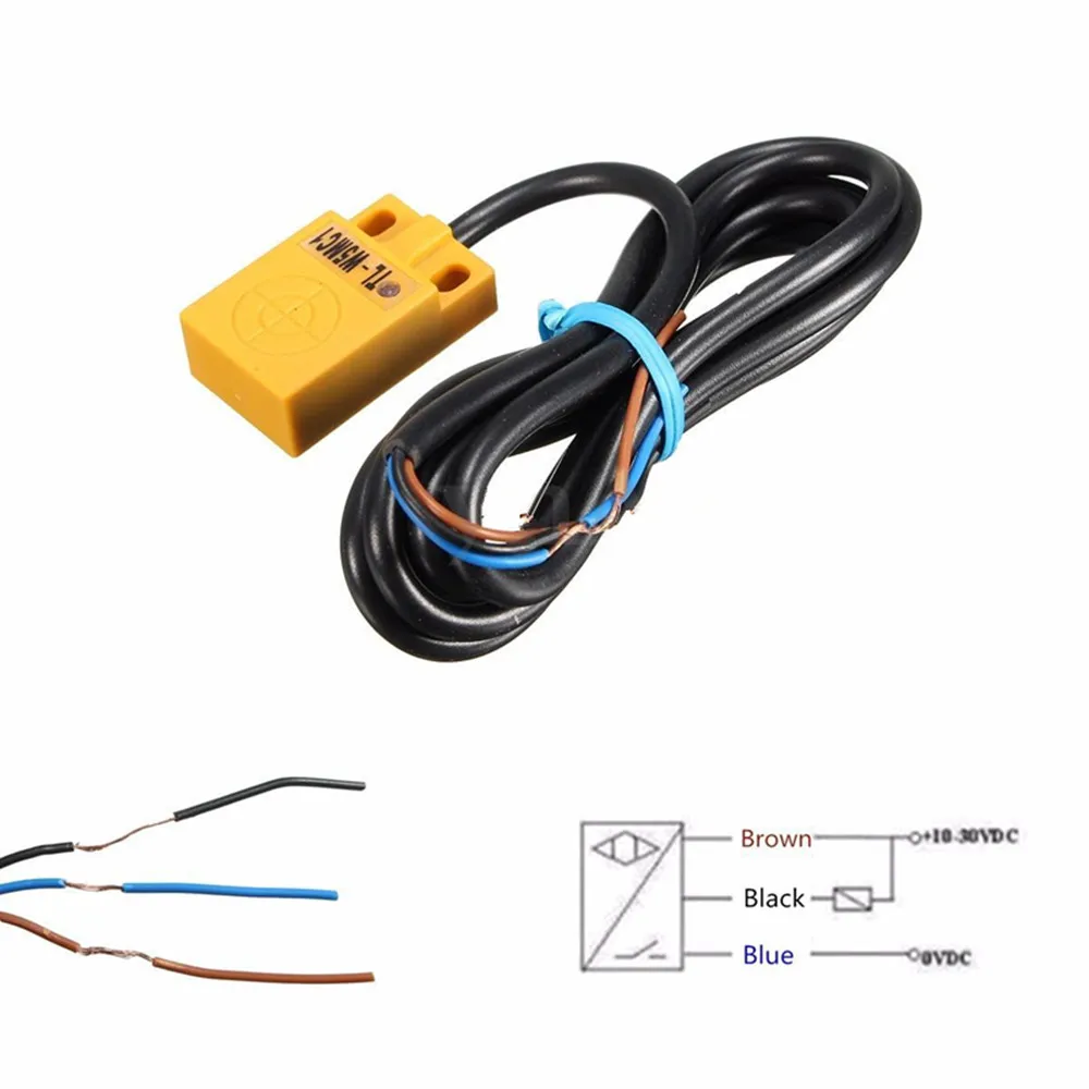 Электронный TL W5MC1 5 мм 3 провода индуктивный датчик обнаружения NPN DC 6в 36в для