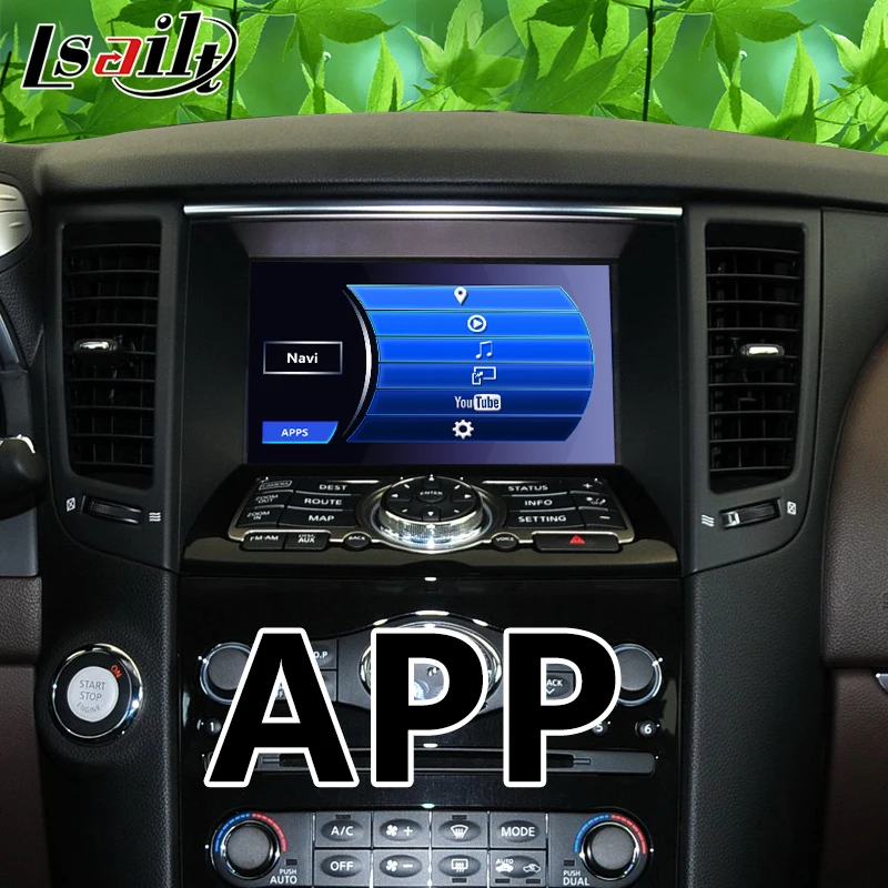 Plug& Play Android 7,1 навигационный интеграционный интерфейс коробка для Patrol Nissan 2013- год поддержка ручка управления по Lsailt