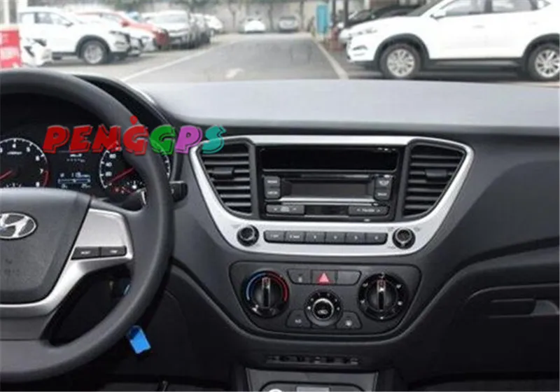 Автомобильный стерео Мультимедиа Радио Android gps для hyundai Solaris 2017 2018 verna I25 4 Гб + 32 8 core