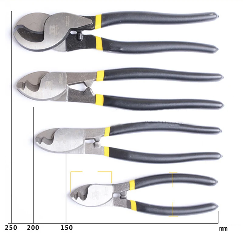 6''/8''/10'' Cable Cutter Crimping Pliers Cutting Electricial Wire Stripper For Electricians Multi Tool Hand Tools |