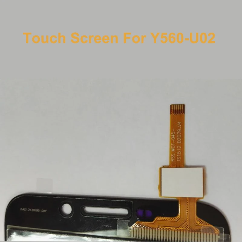 Черный сенсорный экран для Huawei y560-u02 4 5 &quotсенсорная панель запасные части