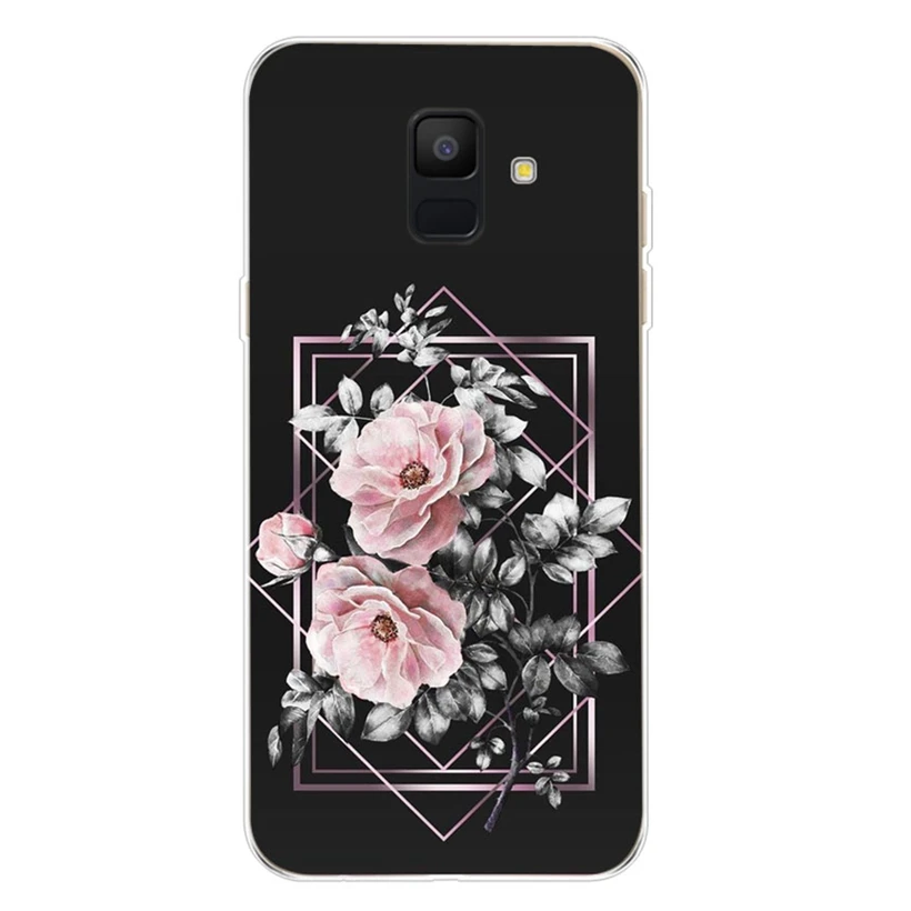Мягкий силиконовый чехол для Samsung Galaxy A6 2018 Dual SIM SM A600 A600F Tpu Plus A605 A605F AB120 |