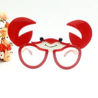 funny foldable crab costume glasses novelty sunglasses birthday beach party favors festive party supplies decoration accessories