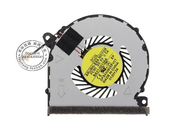 Новый вентилятор охлаждения ЦП для SAMSUNG NP530U4E 530U4E NP535U4E NP540U4E FCN FC95 BA31 00136A