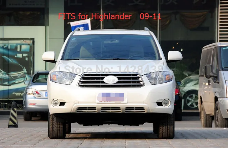 Высокое качество! Алюминий для Toyota Highlander 2009- боковая ступенчатая Беговая доска Nerf bar