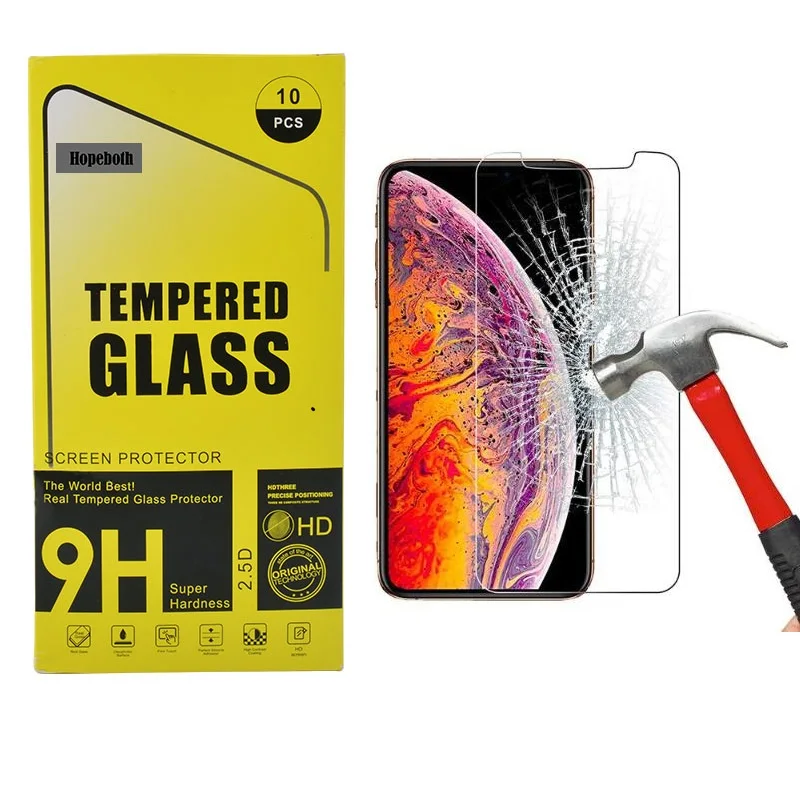 100 шт./лот 2.5D 0 3 мм Премиум Закаленное стекло протектор экрана для iphone xs max xr X 8 8plus 7
