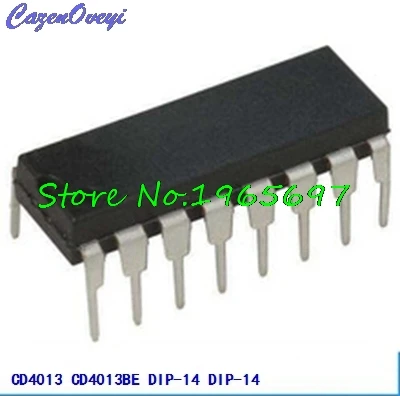 10 шт./лот CD4013BE CD4013 DIP-14