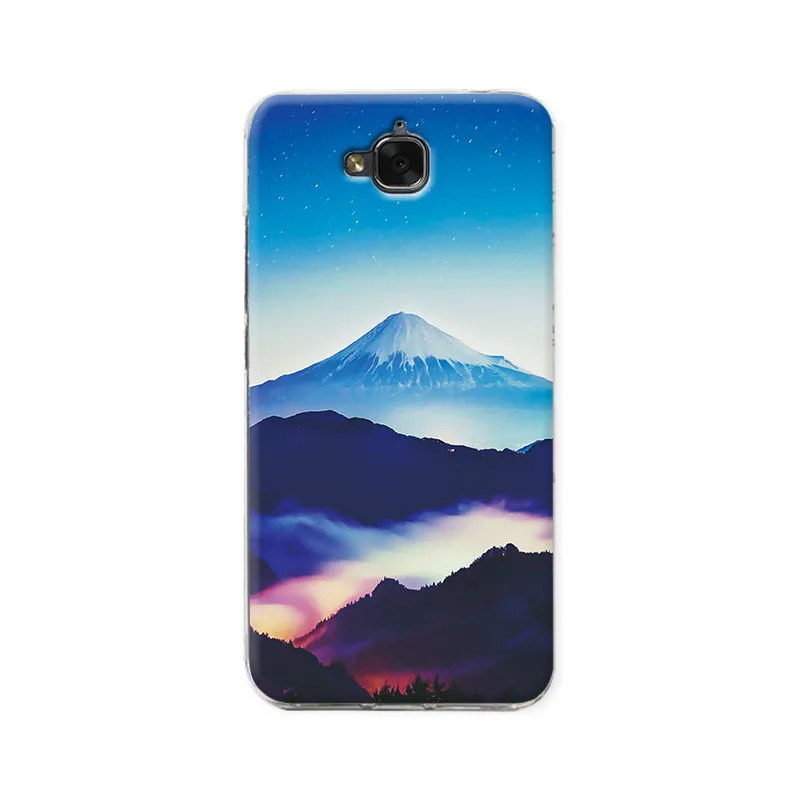 YOUVEI Colorful Scenery Soft TPU Phone Case Cover For Huawei honor 4c pro Popular Animal Coque honor4c 5.0'' |