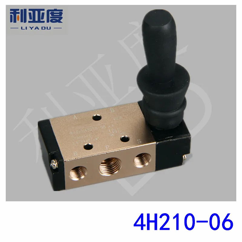 4H210-06 G1/8 ручной клапан пневматический направленный 4H210 Обустройство дома