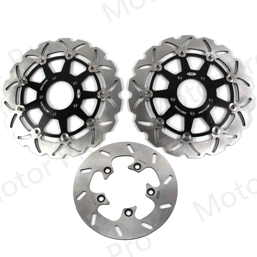 

Front Rear Brake Disc For Suzuki SV S 650 2003 - 2009 Disk Rotor Kit Motorcycle SV 650 650S 2004 2005 2006 2007 2008 2010 Gold