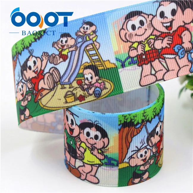 OOOT BAORJCT I-19609-1377, 38 мм 10 ярдов мультфильм термотрансферные печатные корсажные ленты, ленты ремесла, лук крышка DIY аксессуары - Цвет: I-19603-1347