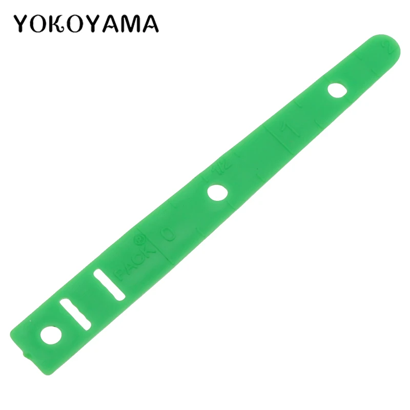 YOKOYAMA 3Pcs Plastic Elastic Glides Guides Threaders Wear Elastic Band Tool Band Rope Wearing DIY Clothing Sewing Accessories