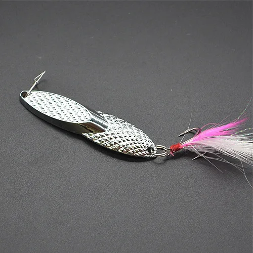 ZZ 4pcs 18g Metal Bait Outdoor Fishing Accessories Pesca Wobbler Tackle Tools Lure Set Lures Swimbait Spoon | Спорт и развлечения