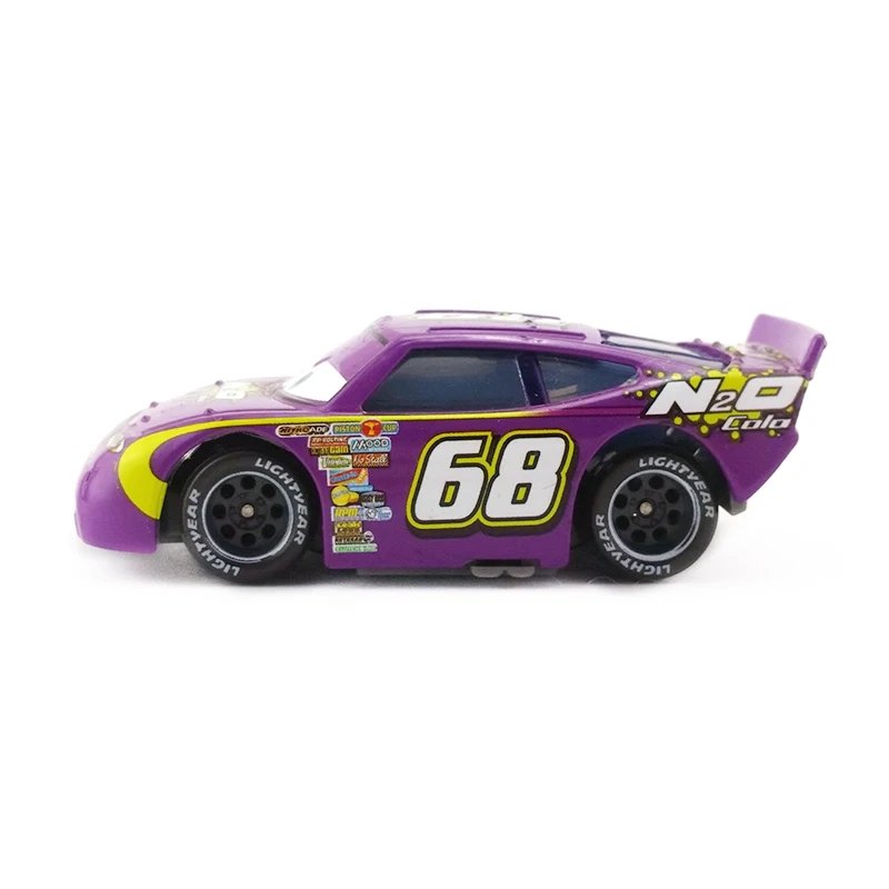 Disney Pixar Cars No.68 N20 Cola 1:55 металлические Литые машины развивающие игрушки модель