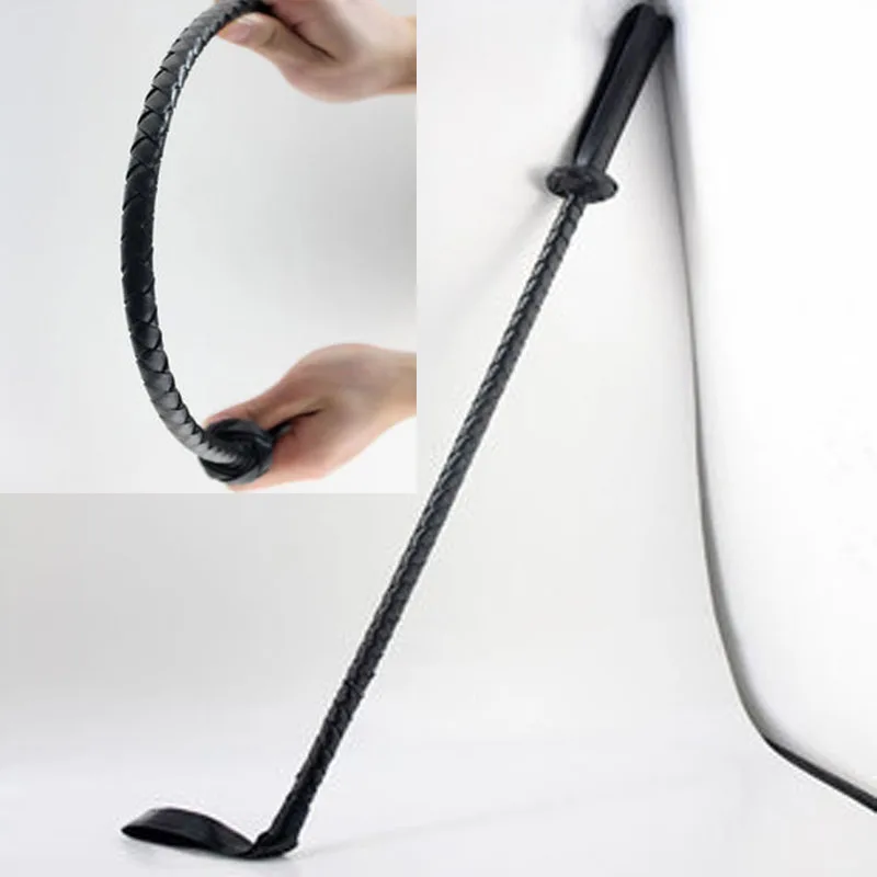 БДСМ искусственная езда Урожай тростника флоггер шлепки Анальная плетка ручной