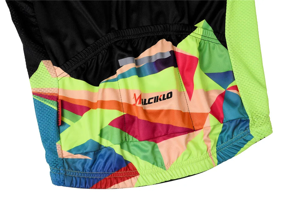 Malciklo 2017 Pro Summer Cycling Jerseys Set Black&Green MTB Bike Cycle Clothing Bicycle Road Maillot Ropa Ciclismo For Men | Спорт и