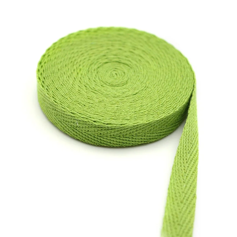 Light green 3 м/6 м 2 см Мульти Цвет шевронная лента, тесьма тканая хлопчатобумажная швейная оверлок ткань ремень DIY Аксессуары LX514 - Цвет: Light green