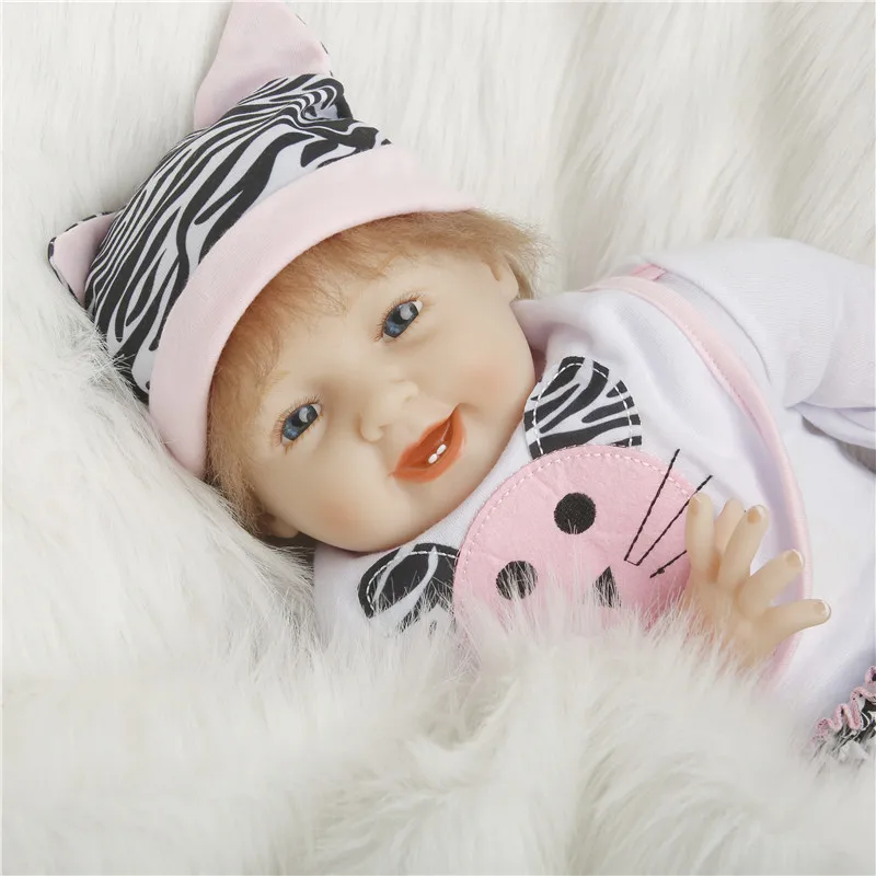 SanyDoll Reborn Baby Dolls милый костюм одежда подарок партнеры по росту ребенка магнитная