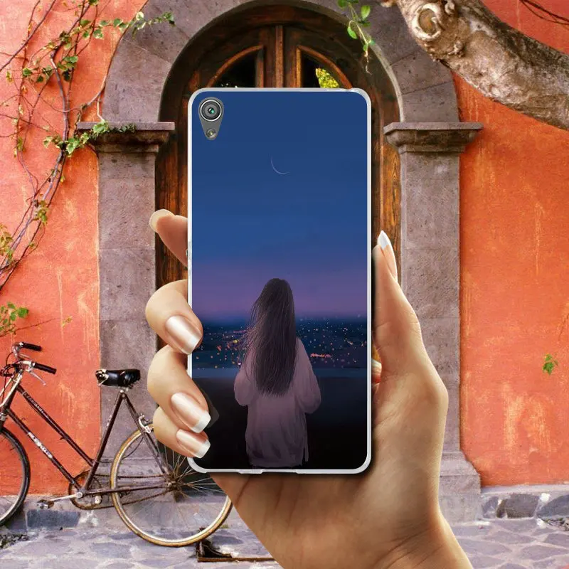 Мягкие чехлы для мобильных телефонов из ТПУ Sony Xperia XA XZ Z Z1 Z2 Z3 Z4 Z5 Compact E3 E5 T3 M2 M4 M5