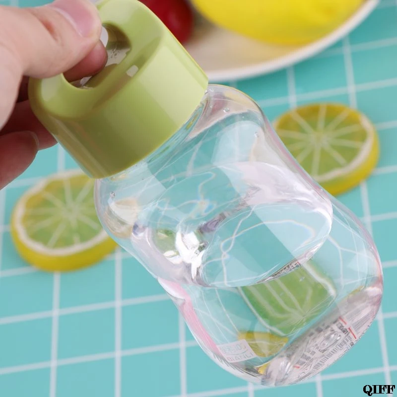 200 мл пластиковая бутылка для воды симпатичная мини детей портативная