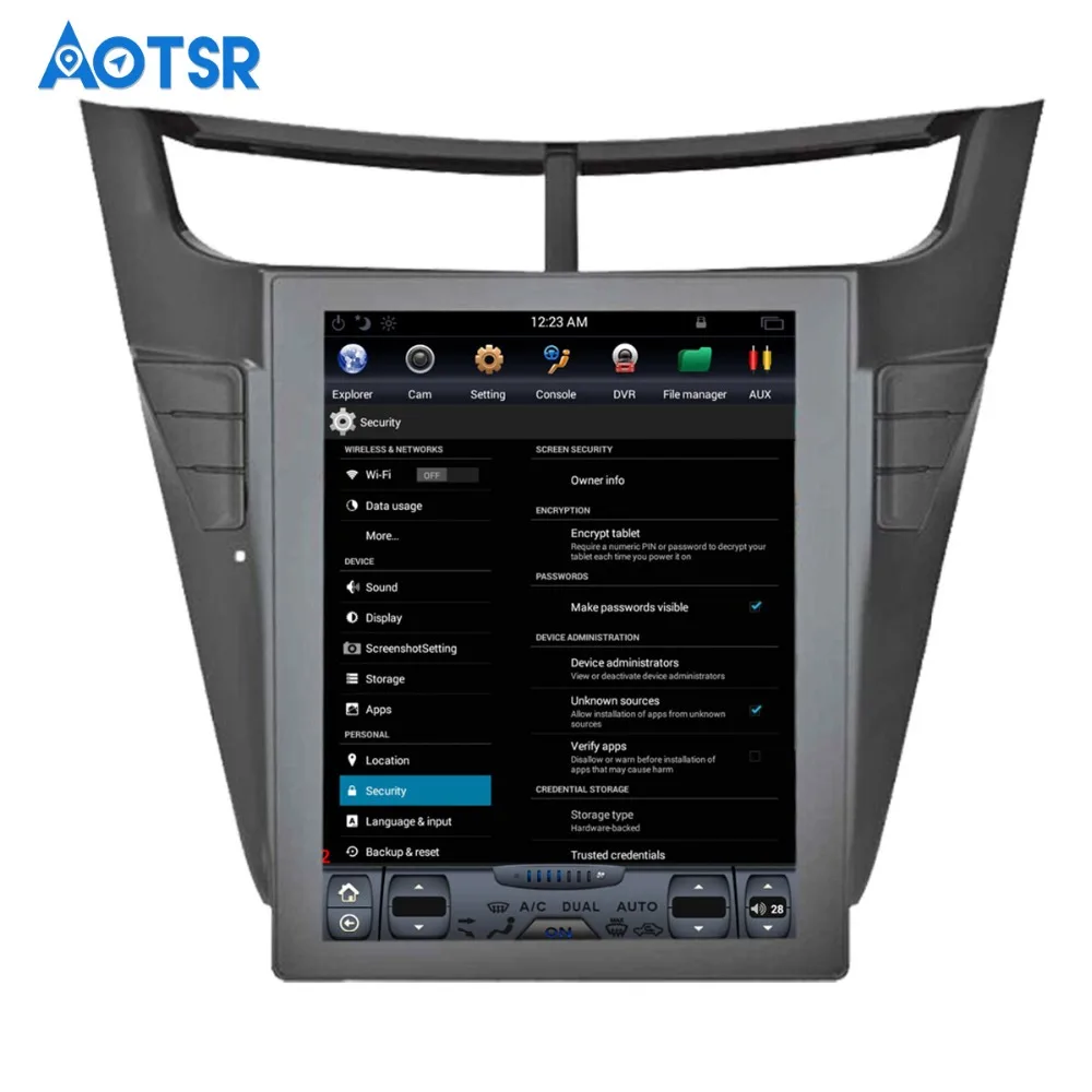 Мультимедийная лента Tesla для CHEVROLET Sail 2015 2016 2017 2018 Android 6 0 без DVD плеера с GPS
