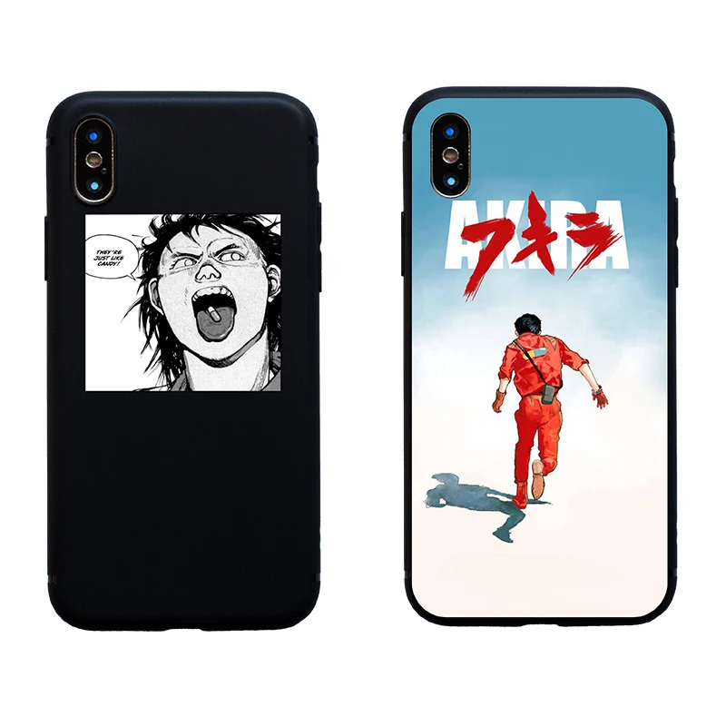Японский мультяшный брендовый мягкий чехол Akira для iphone 6 6s plus 7 8 11 Pro Max X XS XR |