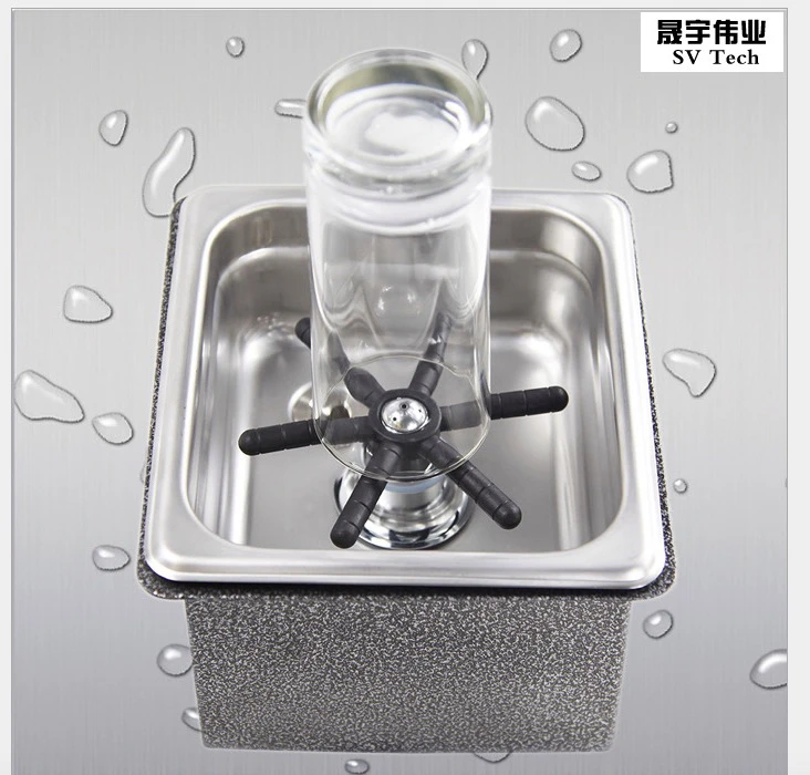 Counter-top Frothing pitcher rinser/Steaming Pitcher Rinser/glass rinser/Dispense steaming rinser with base | Бытовая техника