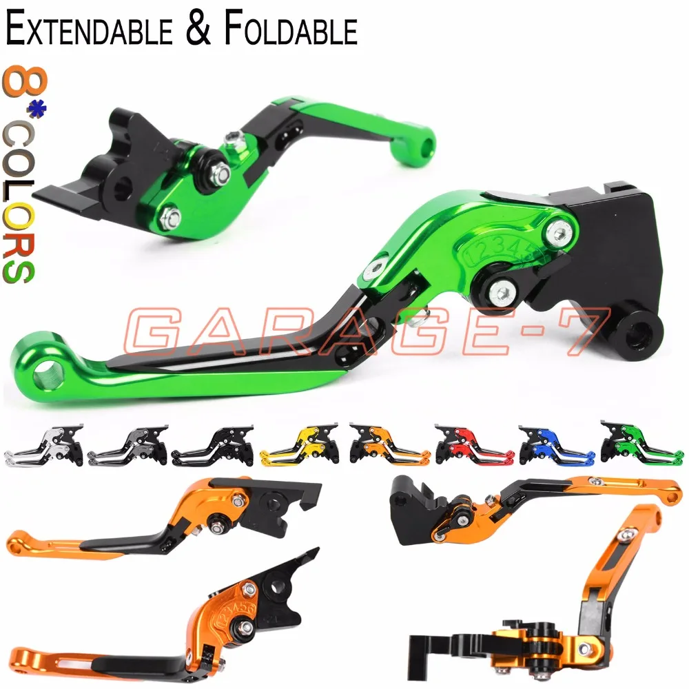 Для Kawasaki ZX7R ZX7RR GTR1000 ZXR750 ZZR1200 GPZ1100 ABS ZRX1100 CNC Moto складные удлиняющиеся тормозные