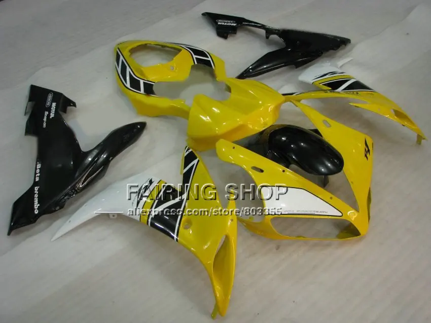 АБС пластик для литья под давлением Обтекатели комплект YAMAHA 2004 2005 2006 YZFR1 YZF1000 YZF R1 04