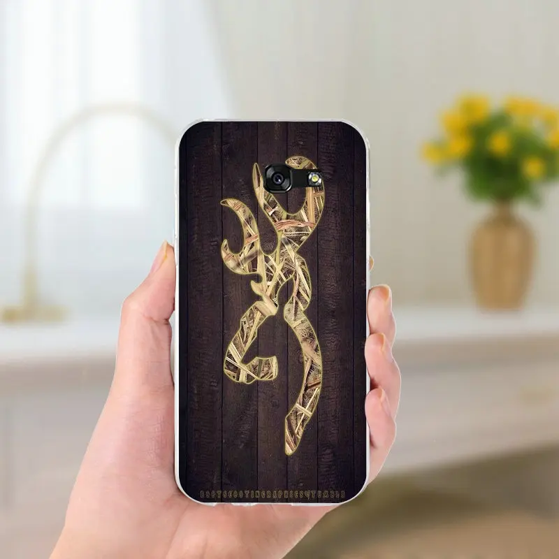 Горячая Браунинг для охоты на оленя голова Мягкая обложка телефона с мотивами