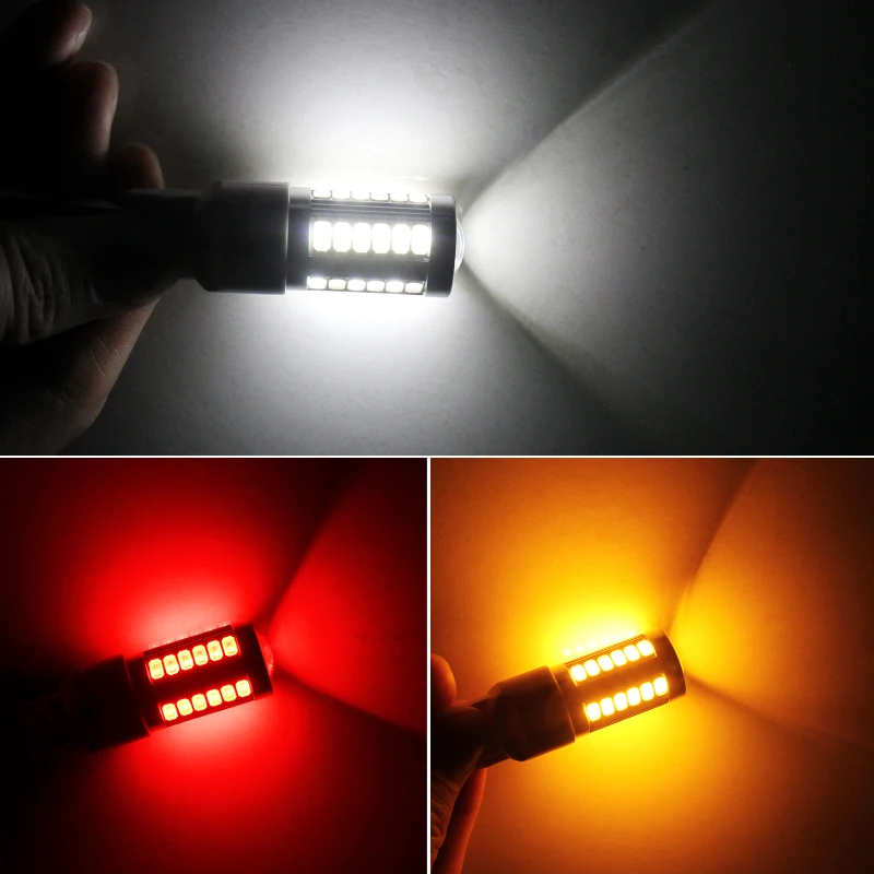 2 шт. T20 7443 W21/5 Вт 33 SMD 5730 светодиодный автомобильный сигнал поворота